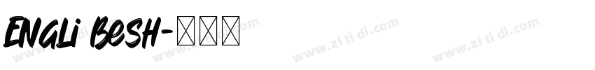 Engli Besh字体转换